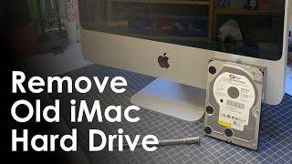 Recover your data from an unbootable iMac by removing the hard drive [upl. by Lehrer876]