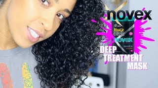 Deep Conditioning with Novex Deep Treatment Mask [upl. by Kingsly]