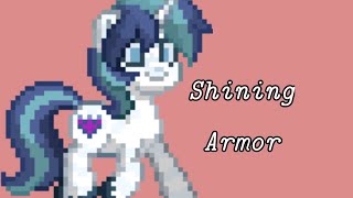 pony town Shining Armor tutorial requested [upl. by Nytram]