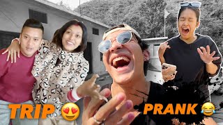 Finally Auli Ka Trip Shuru Ho Hi Gaya 😍❤️ Trip Main Prank Kardiya 😂😱 [upl. by Hamilah]