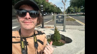 Guinness World Records Smallest Park Mill Ends Park Portlands SMALLEST Hidden Gem [upl. by Hanafee]