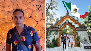 Experiencing Mexican culture  Dia De Muertos at XCARET PARK Mexico Part 2 [upl. by Ytoc]