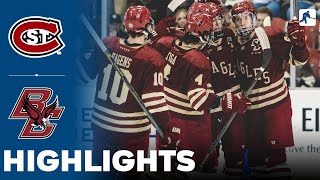 St Cloud State vs Boston College  NCAA College Hockey  Highlights  November 02 2024 [upl. by Nine]