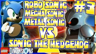 ABM Sonic Dimensions  Robo Sonic Mecha Sonic Metal Sonic Walkthrough 3 [upl. by Ocsirf]