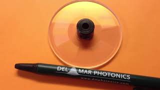 Diffractive variable attenuator for high power lasers at Photonics West 2015 salesdmphotonicscom [upl. by Georgette534]