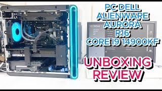 Dell Alienware Aurora R16 i914900KF Unboxing  Review [upl. by Echikson]