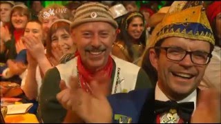 Helmut Gärtner als Zwerg vom Berg bei Schwäbische Fasnet aus Donzdorf 2016 [upl. by Relluf]