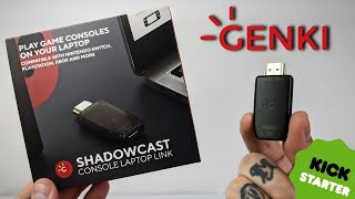 Genki Shadowcast  The Smallest 4k Passthrough Device from Kickstarter [upl. by Isaacs]