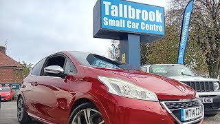 Peugeot 208 Gti at Tallbrook car sales wirral [upl. by Edahsalof]