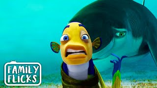 Oscar Gets Kidnapped  Shark Tale 2004  Family Flicks [upl. by Eerised54]