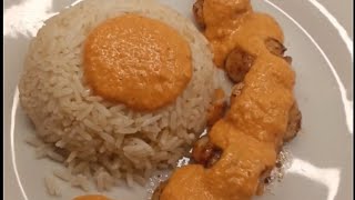 recette St jacques et sa sauce corail [upl. by Dnalerb]