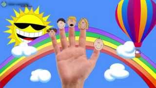 Finger Family  Daddy Finger Rhyme [upl. by Kennet]