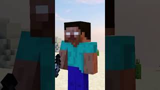 Herobrine scary Video 😧😨😰😱 1376 minecraft Herobrine shorts [upl. by Euqinoj]