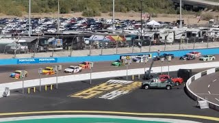 Start Of The 2019 Bluegreen Vacations 500 Race At The ISM AKA Phoenix Raceway [upl. by Aicertap]