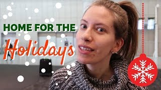 Italy to Canada Travel Vlog Going Home for the Holidays [upl. by Nebuer]