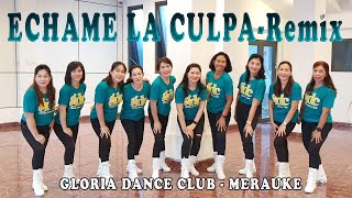 ECHAME LA CULPA  Remix  LINE DANCE  CAECILIA MARIA FATRUAN  GDC MERAUKE PAPUA [upl. by Waring]