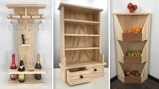 3 Proyectos en Madera Que debes Hacer Alguna Vez  Tutorial de Carpinteria [upl. by Annehsat466]