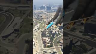 A Plane B340 Crash After Takeoff shortgta5 [upl. by Ashlan241]