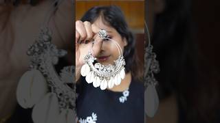 Meesho earrings😍what i ordered vs what i got🛍️⁉️சோழி தோடு😨⁉️Diwali edition9🌟shorts earrings haul [upl. by Hamrnand560]