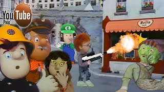 YTP Collab Fireman Norman Commits Arson [upl. by Inalaek]