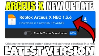 Roblox Arceus X New Update 136  Arceus X Neo Better Fluxus Executor amp Delta  Arceus X Download [upl. by Sakovich460]