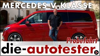 2019 Mercedes VKlasse  Probefahrt in der EdelGroßraumLimousine  Test  Review  Deutsch [upl. by Cock503]