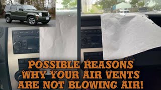 Top Reasons You Have No Air In Your Jeep  Special message for Cardi B Clay Way and Clay Doh￼ [upl. by Skippy110]