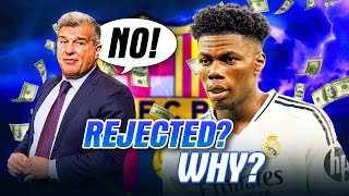 Barca rejected Tchoumeni Why [upl. by Ynnep]