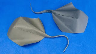 Origami Stingray Tutorial Kevin Hutson [upl. by Alihs930]