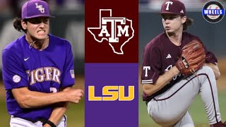 1 Texas AampM vs LSU Highlights Great  G2  2024 College Baseball Highlights [upl. by Hpesoj]