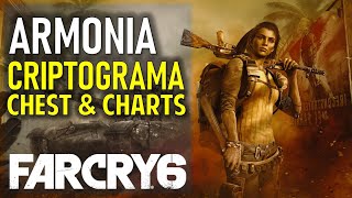 Armonia Criptograma Chest amp Charts Locations  Isla Santuario  FAR CRY 6 [upl. by Dnallor]