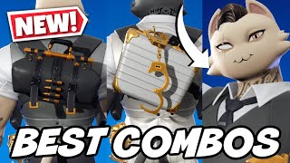 BEST COMBOS FOR NEW MEOWDAS SKIN BOTH STYLES  Fortnite [upl. by Nade]