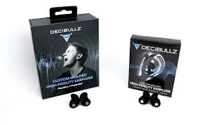 Decibullz High Fidelity Earplugs Instruction Video [upl. by Engamrahc]