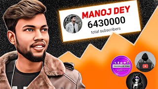 Unlock Manoj Dey’s Growth Hacks for 64M Subs [upl. by Haianeb]