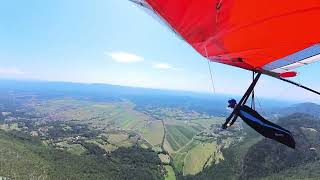 Hang Gliding Lijak with Moyes Gecko and perfect landing [upl. by Anaitat992]