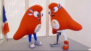 Meet the Phryges Paris 2024 Olympic and Paralympic mascots unveiled [upl. by Nyl]