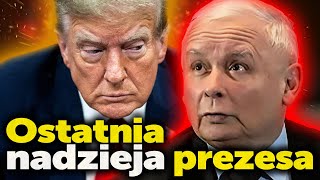 Ostatnia nadzieja Kaczyńskiego Modli się o wygraną Trumpa bo nie ma innego pomysłu na wybory [upl. by Eninahs]