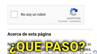 ⚠️ ERROR HOY Nuestros sistemas han detectado tráfico inusual procedente de la red de ordenadores [upl. by Haberman]