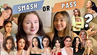 SMASH OR PASS FILIPINO amp HOLLYWOOD CELEBRITIES  relationship challenge [upl. by Abbott555]