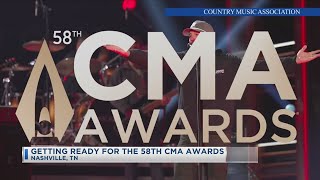 Getting Ready For The 58th CMA Awards [upl. by Becket157]