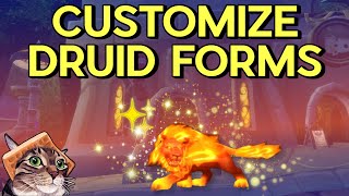 How to Unlock Firecat and Other Druid Forms New Barbershop [upl. by Airtemak984]