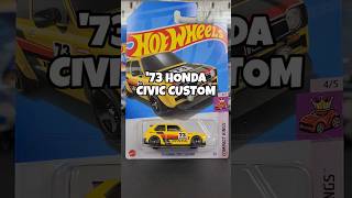 Hot Wheels 73 Honda Civic Custom  Compact Kings 2024 hotwheels hotwheels2024 olliotsdiecast [upl. by Tung]