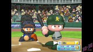 MLB Power Pros PS2  Gameplay [upl. by Nonnair]