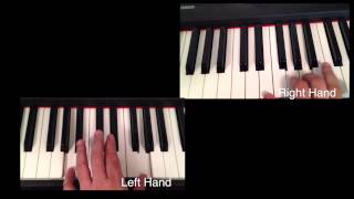 LOCOMOTIVE BREATH piano tutorial Jethro Tull [upl. by Darn]