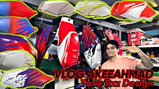 Vlog AkeeAhmad Edisi  Gallery Pewter Tank RXZ LINK dan Duc4ti [upl. by Enram955]