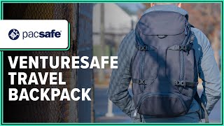 Pacsafe Venturesafe EXP35 Travel Backpack Review 2 Weeks of Use [upl. by Clie]