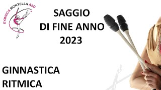 SAGGIO DI FINE ANNO 202223  Ass Gymnica Montella ASD  Lioni [upl. by Kittie]