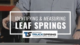 How to Measure Leaf Springs for Cars and Trucks [upl. by Pogue411]