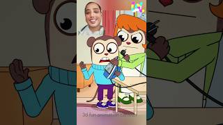 This was a Bad joke😄 family badjoke littlebrother funnycartoon shortvideo [upl. by Nnazil]