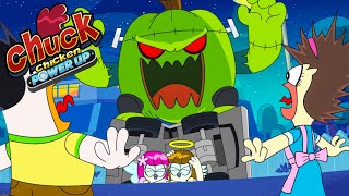 Laboratory experiment 👻 Chuck Chicken PU 🎃 Superhero cartoons [upl. by Atterys]